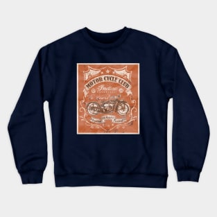 Motor Cycle Club Crewneck Sweatshirt